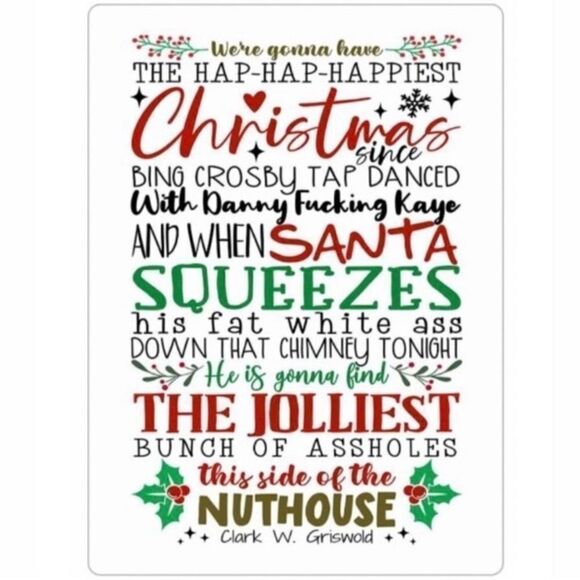 National Lampoon’s Christmas Vacation Quote Magnet - Picture 2 of 4